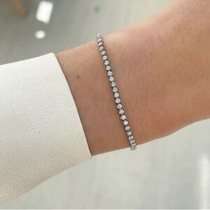 Mini Diamond Tennis Bracelet